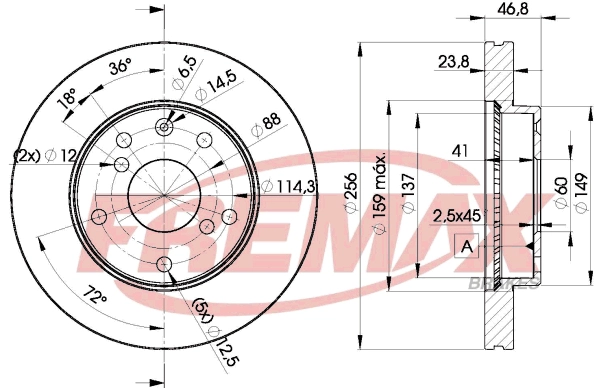 Brake Disc (BD-8673)