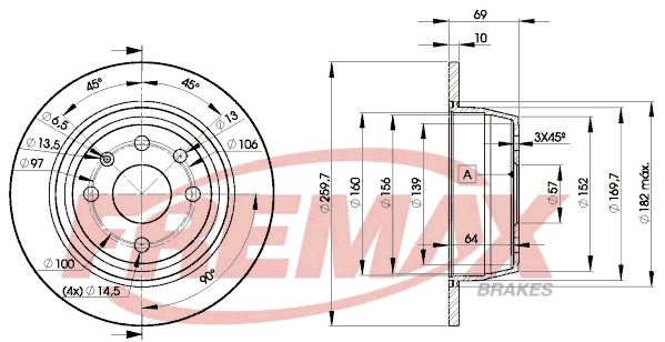 Brake Disc (BD-9041)