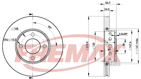 Brake Disc (BD-8012)