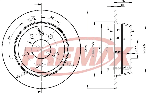 Brake Disc (BD-6381)