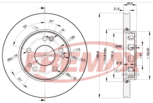 Brake Disc (BD-2312)