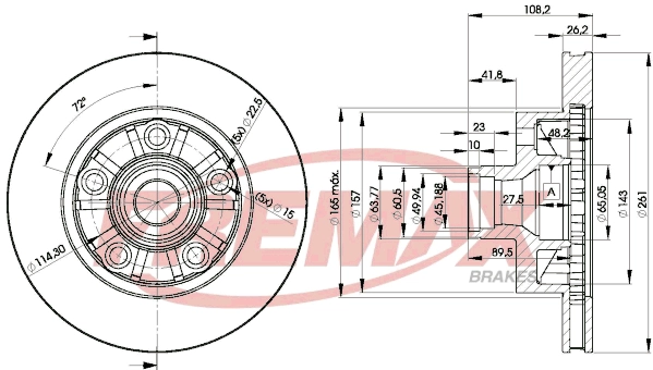 Brake Disc (BD-7922)
