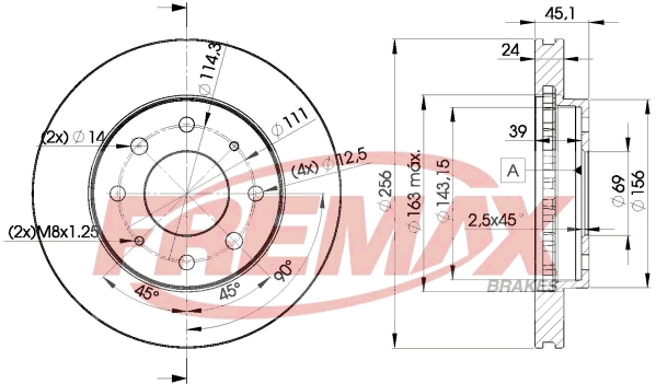 Brake Disc (BD-8107)