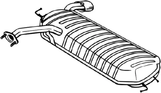 Rear Muffler (165-069)