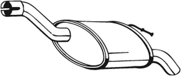 Rear Muffler (154-293)
