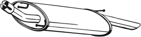 Rear Muffler (154-955)