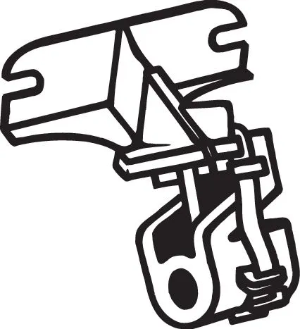 Rubber Strip, exhaust system (255-191)