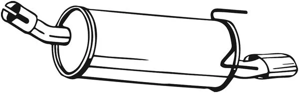 Rear Muffler (185-133)