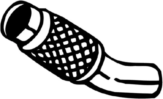 Flexible Pipe, exhaust system (700-209)