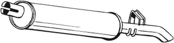 Rear Muffler (185-939)