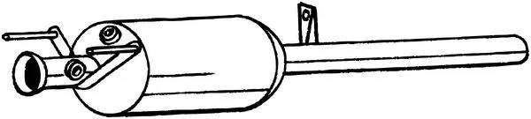 Soot/Particulate Filter, exhaust system (095-072)