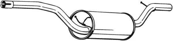 Centre Muffler (278-711)