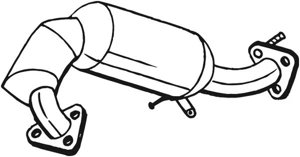 Soot/Particulate Filter, exhaust system (095-325)