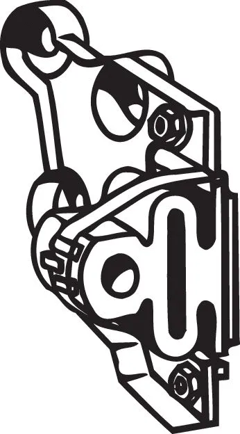 Rubber Strip, exhaust system (255-549)