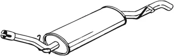 Rear Muffler (227-011)