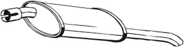 Rear Muffler (185-009)
