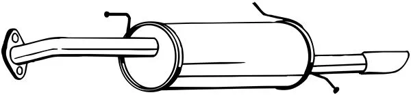 Rear Muffler (169-005)