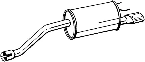 Rear Muffler (185-367)
