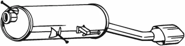 Rear Muffler (190-169)