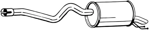 Rear Muffler (148-205)