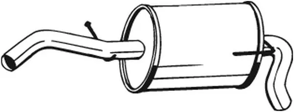 Rear Muffler (233-607)