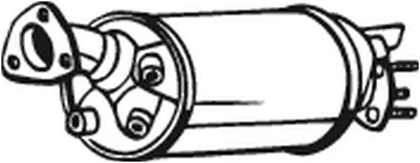 Soot/Particulate Filter, exhaust system (097-225)