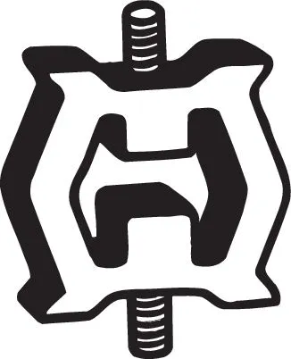 Rubber Strip, exhaust system (255-125)