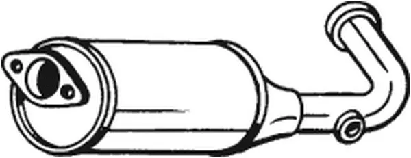 Soot/Particulate Filter, exhaust system (095-256)