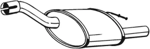 Rear Muffler (154-371)