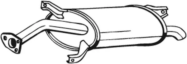 Rear Muffler (177-001)