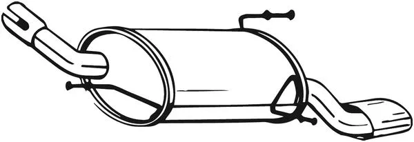 Rear Muffler (185-621)