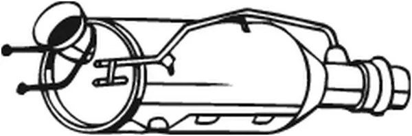 Soot/Particulate Filter, exhaust system (097-302)