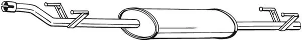 Centre Muffler (288-231)