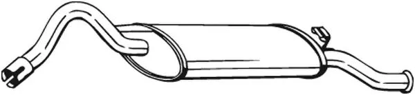 Rear Muffler (220-651)