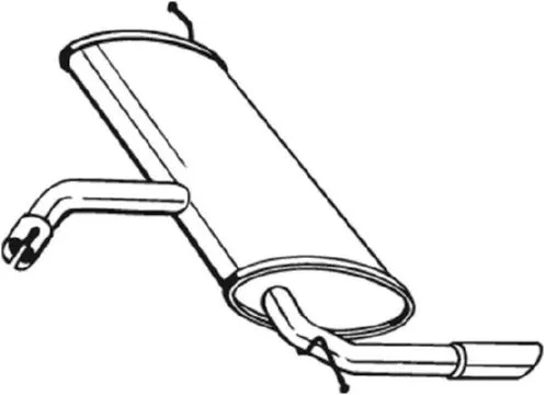 Rear Muffler (227-039)