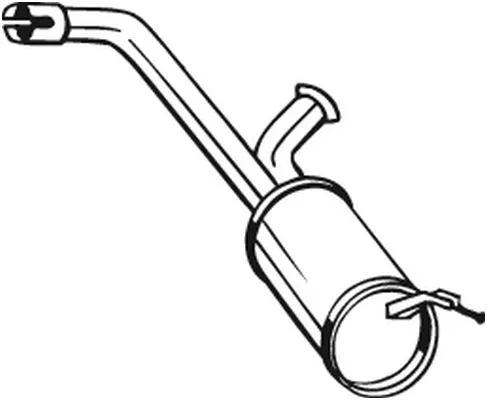 Centre Muffler (135-099)