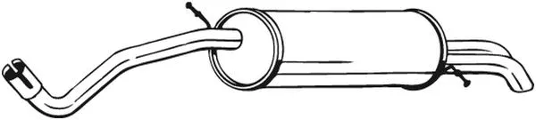 Rear Muffler (233-147)
