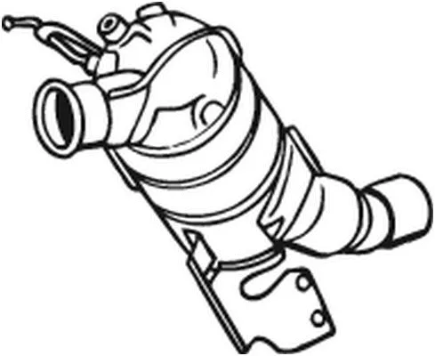 Soot/Particulate Filter, exhaust system (095-200)
