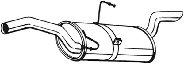 Rear Muffler (190-101)