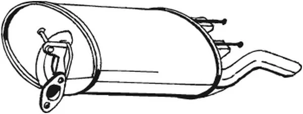 Rear Muffler (228-443)