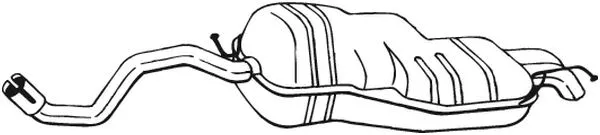 Rear Muffler (279-111)