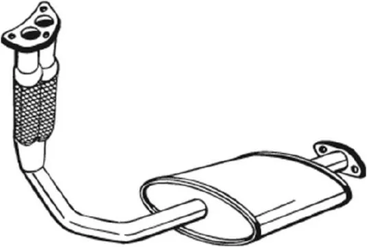 Front Muffler (154-019)