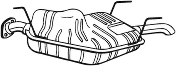 Rear Muffler (185-629)