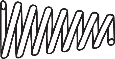 Spring, exhaust pipe (251-971)