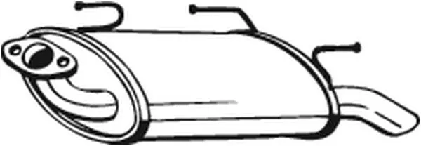 Rear Muffler (145-609)