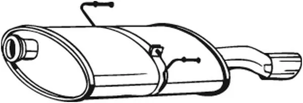 Rear Muffler (190-911)