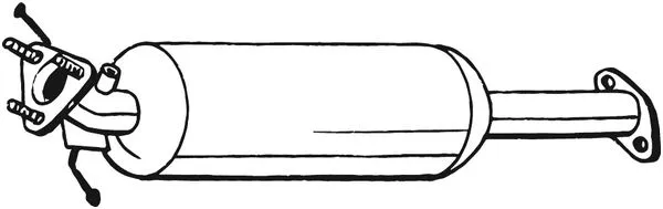Soot/Particulate Filter, exhaust system (095-327)