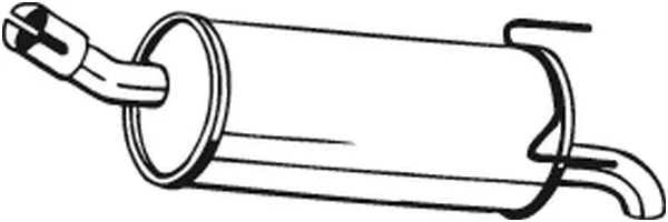 Rear Muffler (185-475)