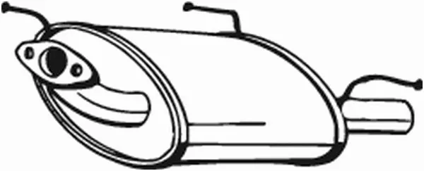 Rear Muffler (145-339)