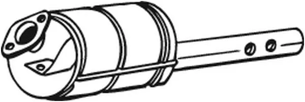 Soot/Particulate Filter, exhaust system (097-220)